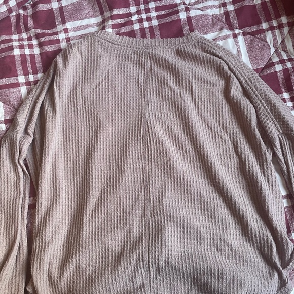 Out From Under Jojo Oversized Thermal Button Up - Picture 3 of 3